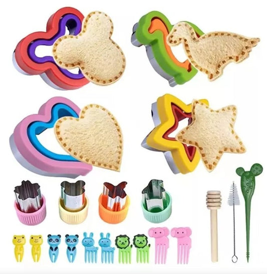 Kit Moldes Loncheras Divertidas