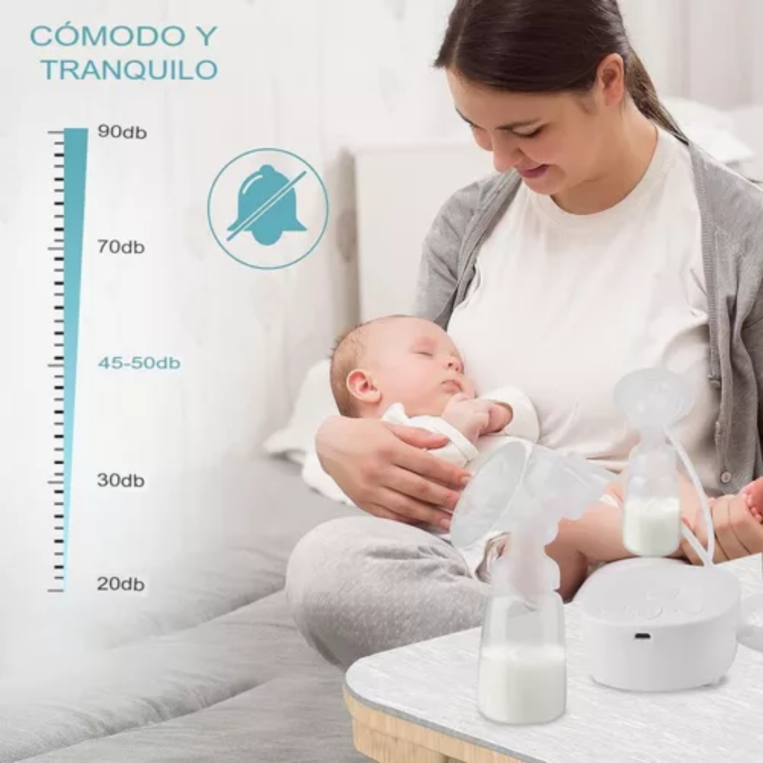 Extractor De Leche Electrico Doble