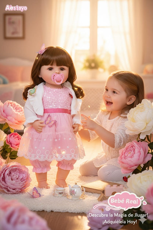 Muneca Bebe Realista Didactica balbucea