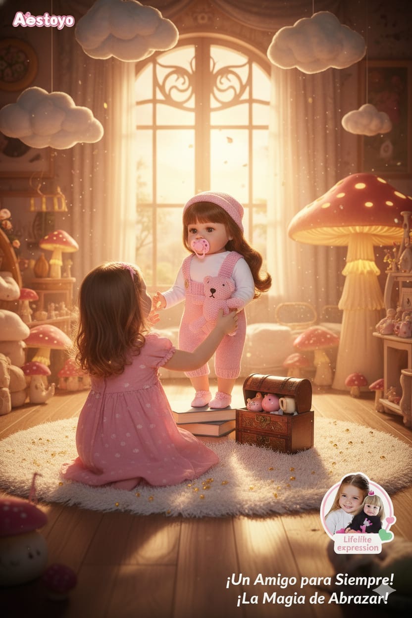 Muneca Bebe Realista Didactica balbucea