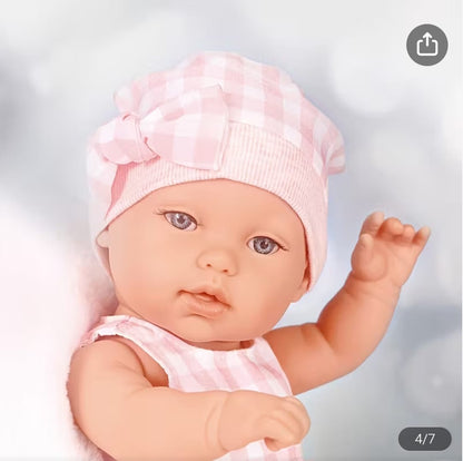 MUÑECA REBORNS CON CUNA